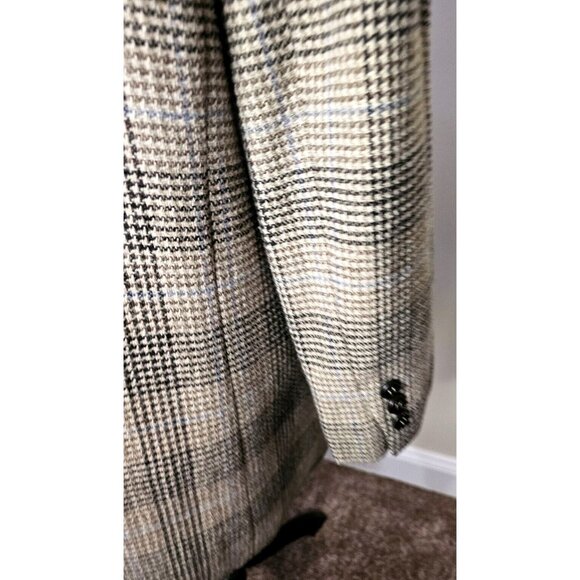 Harve Benard by Benard Holtzman Wool Plaid Womens Size 14 Lined Jacket Twead - Picture 6 of 11